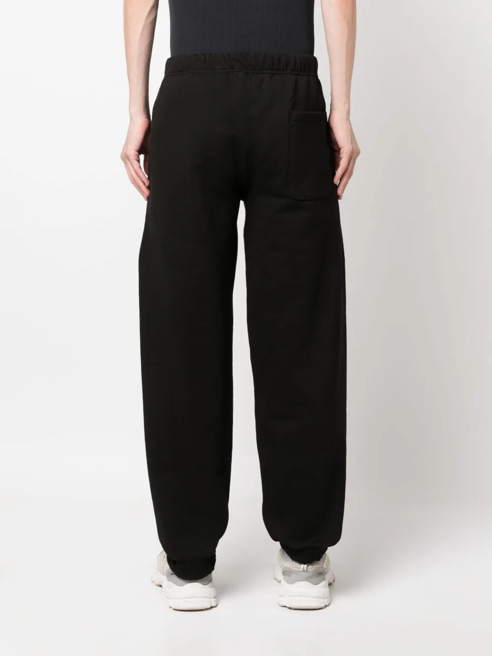 logo-embroidered tapered track pants