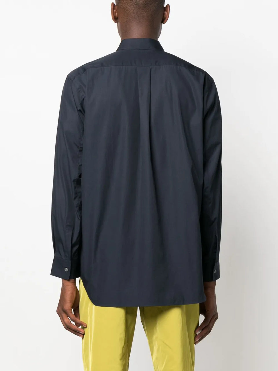 long-sleeved cotton shirt