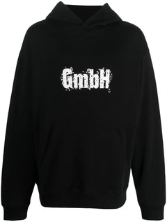 logo-print organic cotton Hoodie