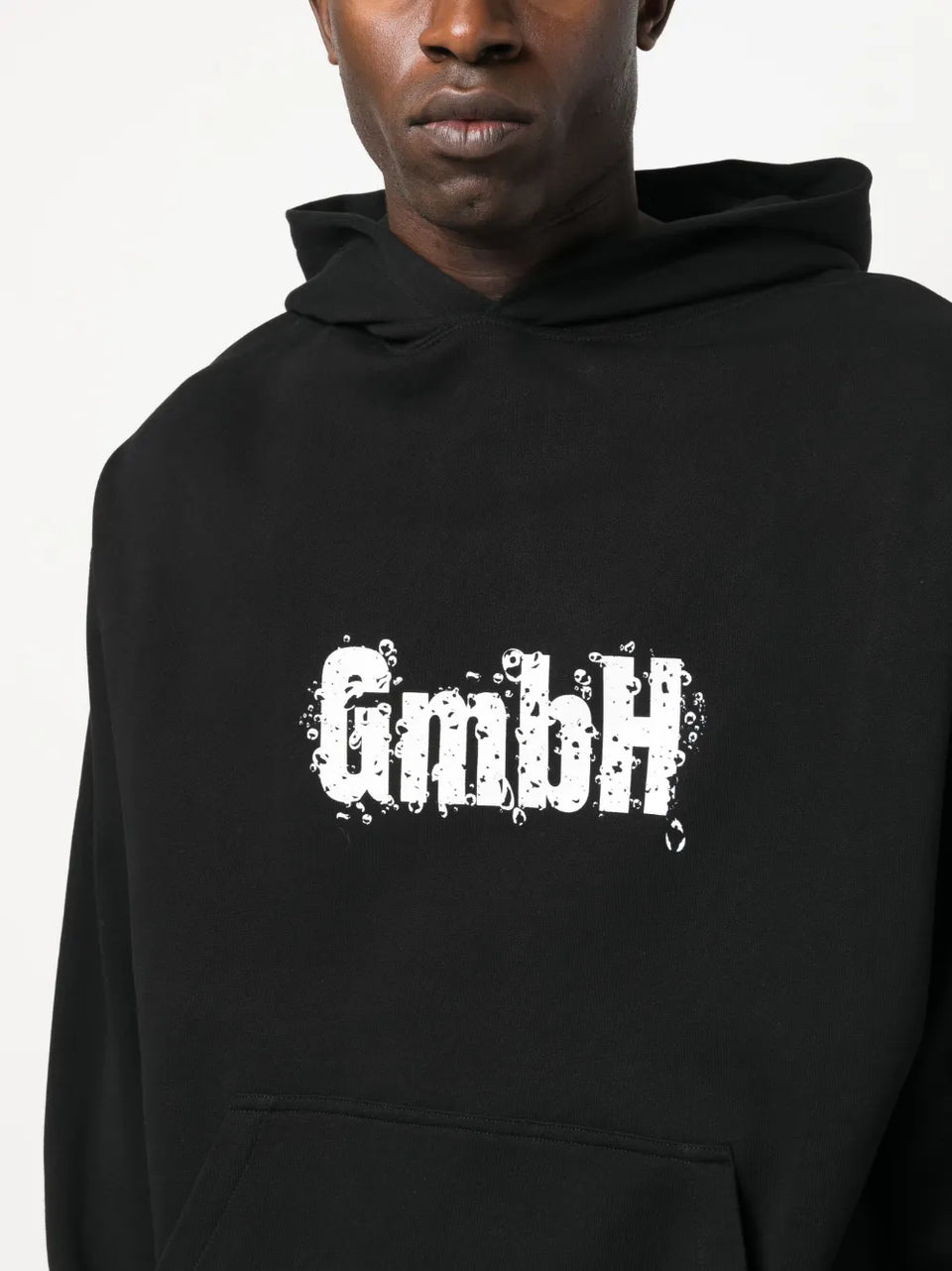logo-print organic cotton Hoodie