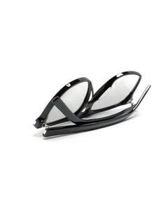 oversized pilot-frame sunglasses