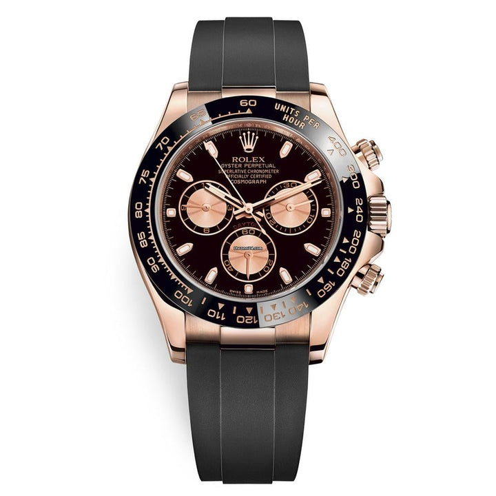 Rolex | Daytona | 116515LN-0017 | Rose gold | 40 mm | Rubber | Black | Automatic