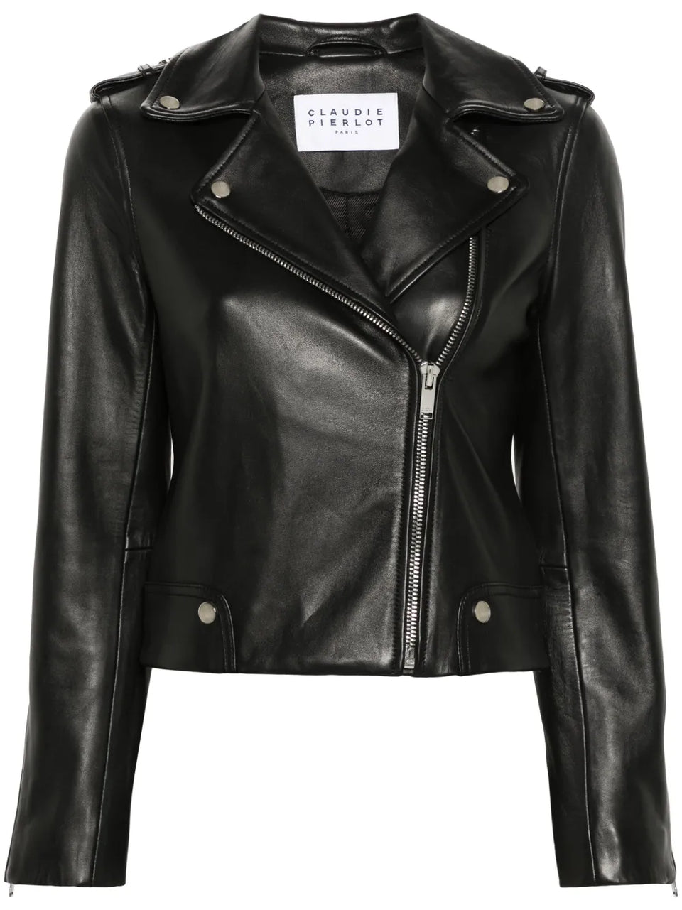 leather biker jacket