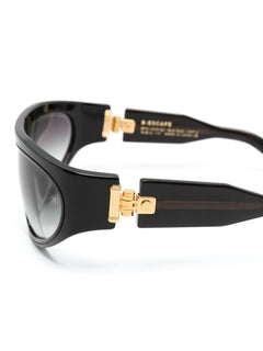 oversize-frame acetate sunglasses