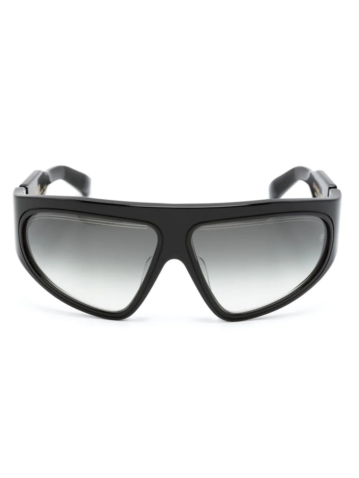 oversize-frame acetate sunglasses