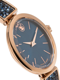Crystal Rock oval watch