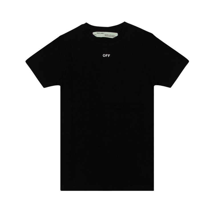 Off-White Skulls Shorts-Sleeve T-Shirt Black