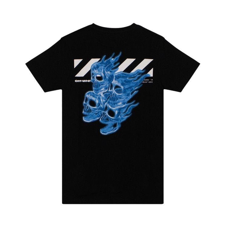 Off-White Skulls Shorts-Sleeve T-Shirt Black
