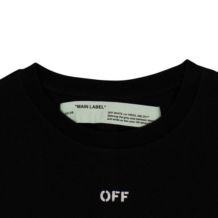 Off-White Skulls Shorts-Sleeve T-Shirt Black