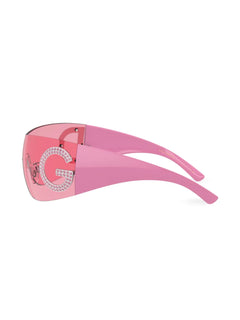 Re-Edition shield logo sunglasses