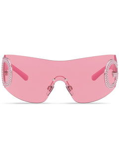 Re-Edition shield logo sunglasses