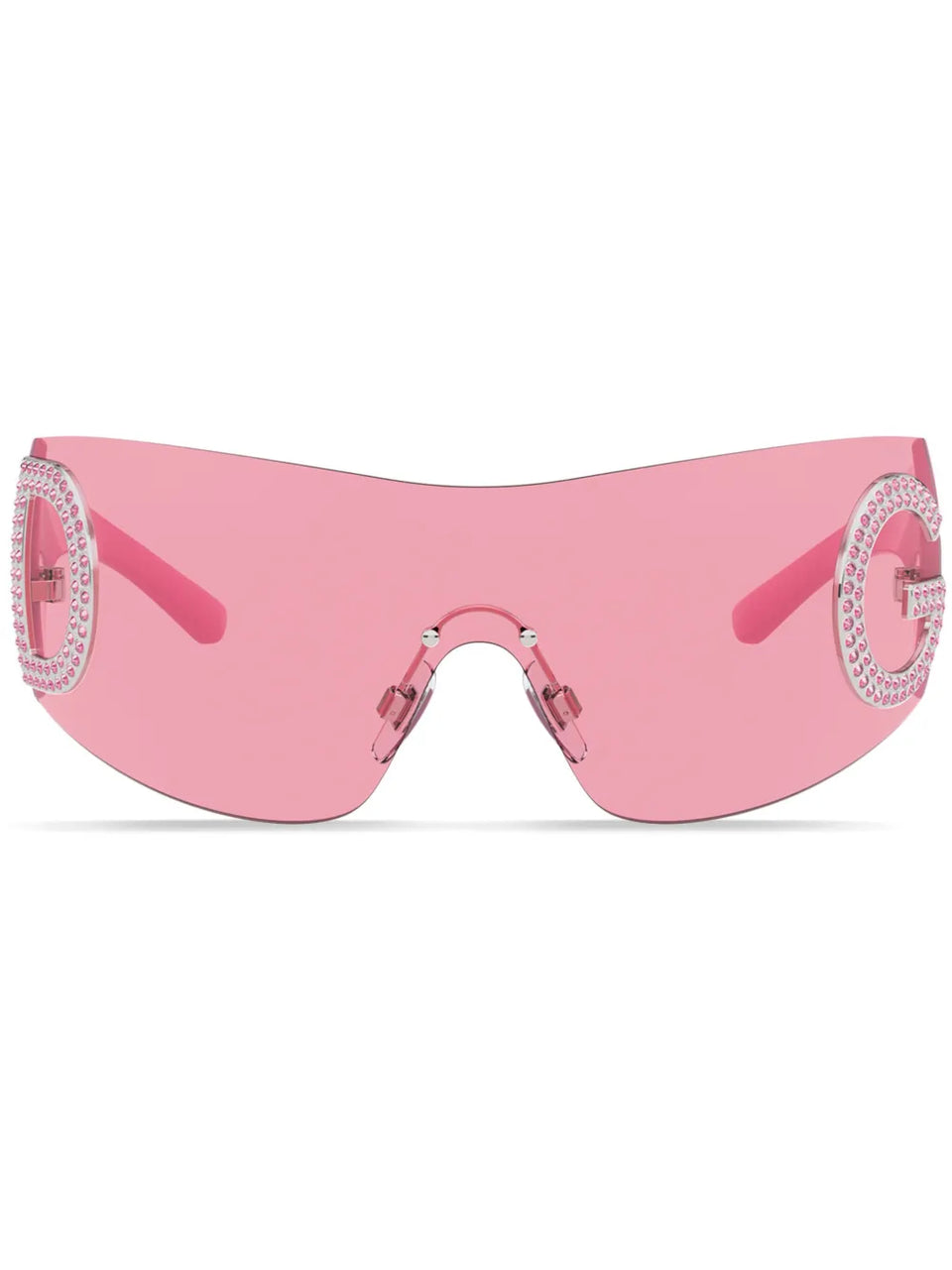 Re-Edition shield logo sunglasses