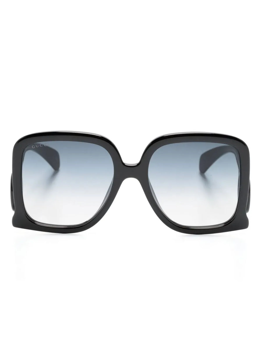Interlocking-G oversize-frame sunglasses