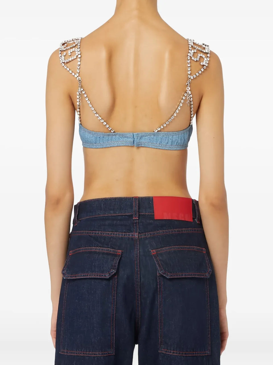 denim top