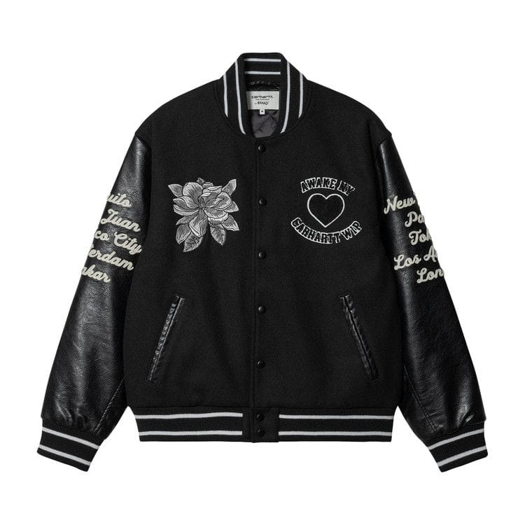 Carhartt WIP x Awake NY Teddy Jacket Black