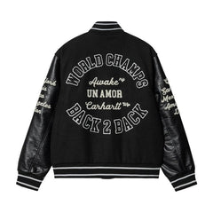 Carhartt WIP x Awake NY Teddy Jacket Black