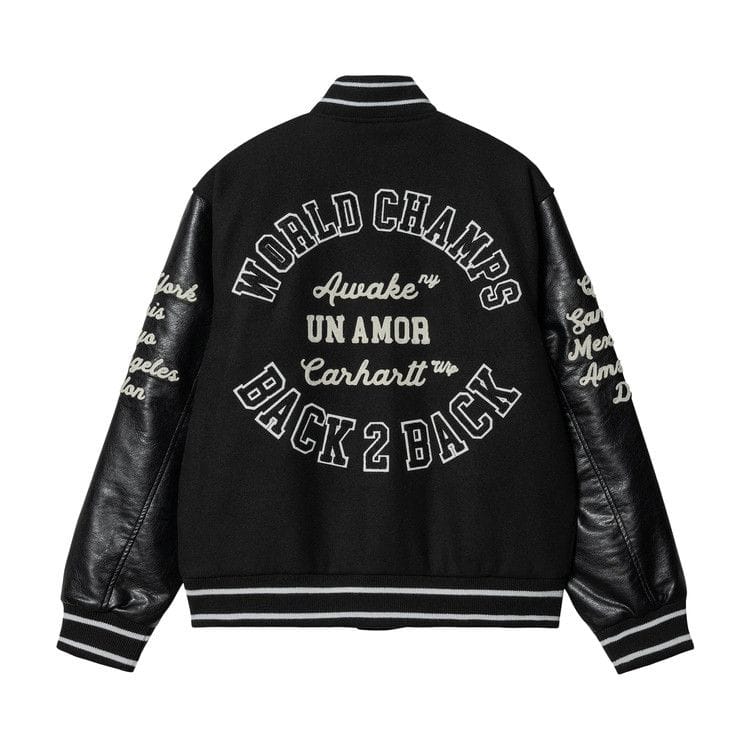 Carhartt WIP x Awake NY Teddy Jacket Black
