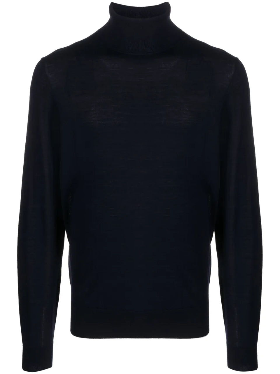 roll-neck wool jumper
