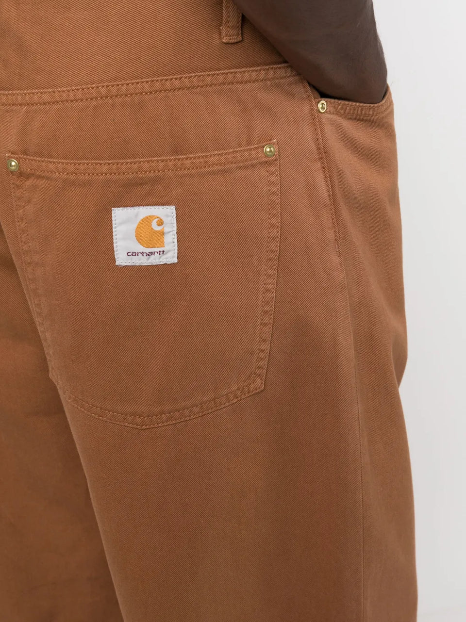 logo-patch wide-leg jeans