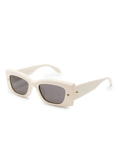 Spike Studs rectangle-frame glasses