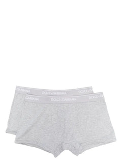logo-waist cotton boxers (pack of two)