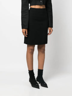 2000s pencil wool skirt