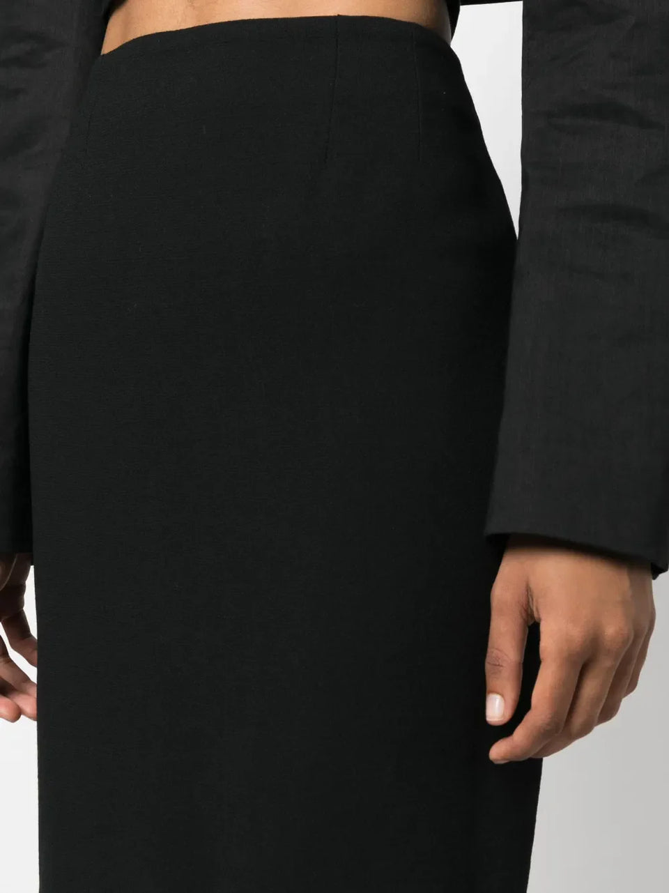 2000s pencil wool skirt
