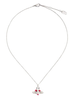 New Diamante Heart pendant necklace