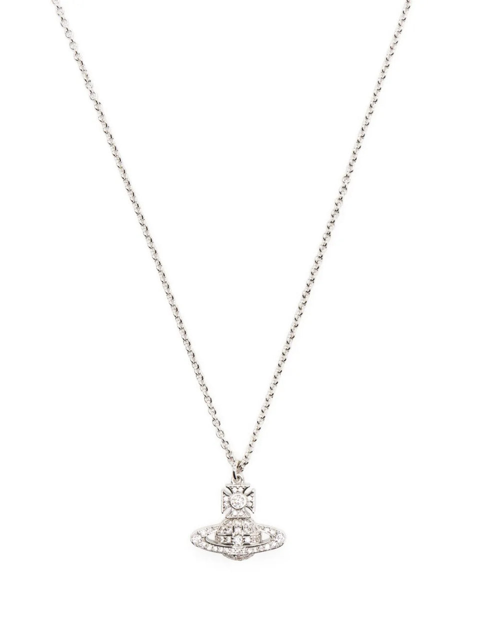 Orb-pendant chain necklace