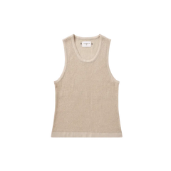 Young LA Crochet Tanks Tan