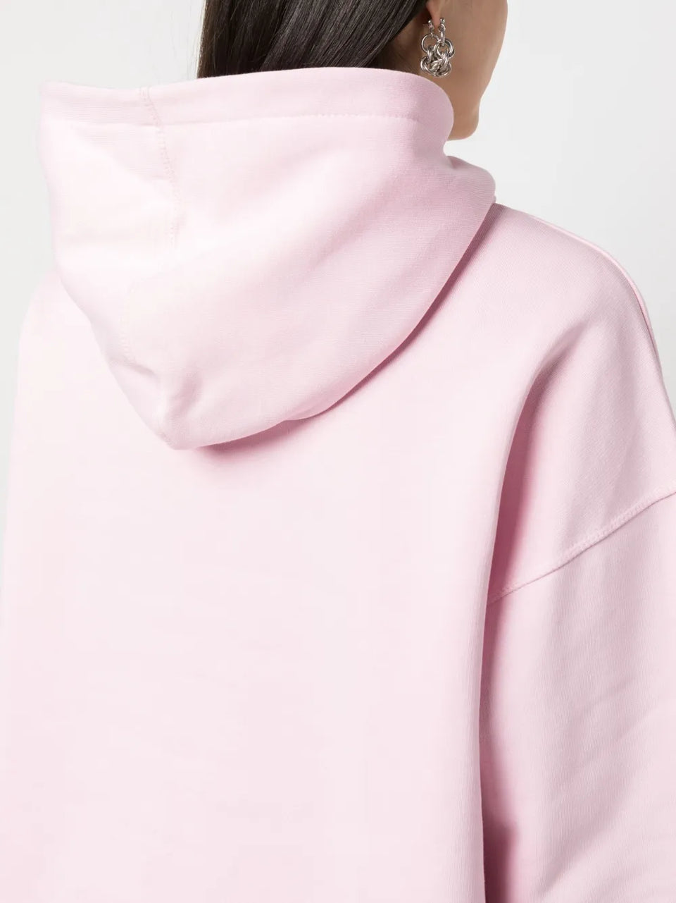logo-print organic cotton Hoodie