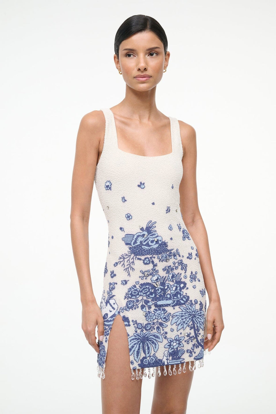 LE SABLE DRESS BLUE TOILE