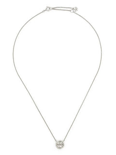 Miller logo-pendant necklace