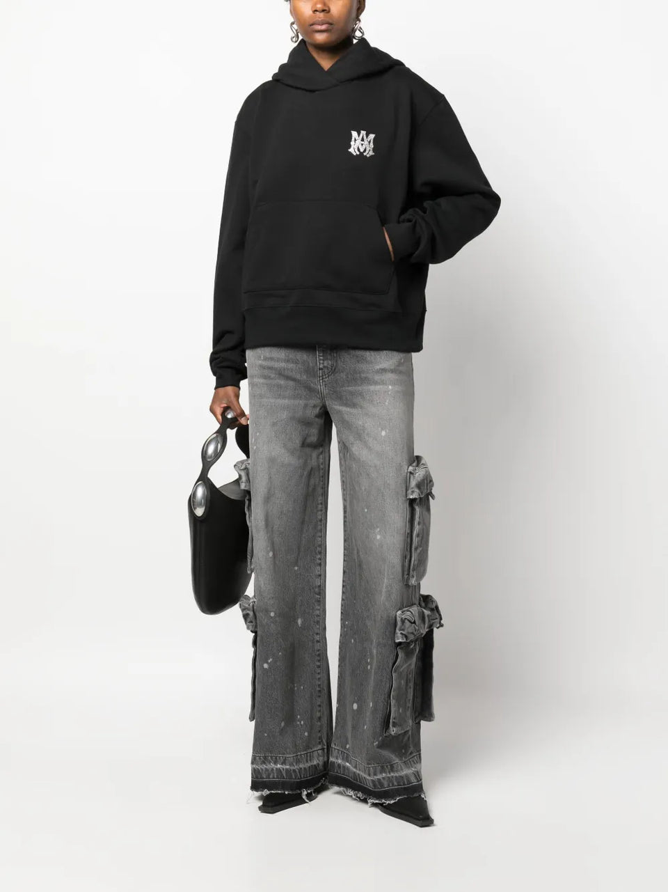 Baggy Cargo wide-leg jeans