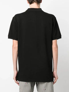 Kenzo logo-patch cotton polo shirt
