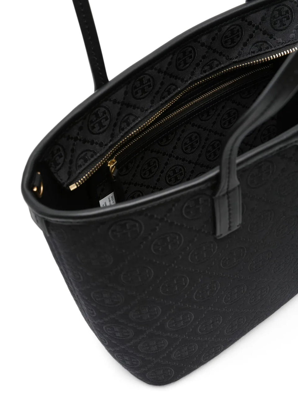 small T Monogram zip tote bag