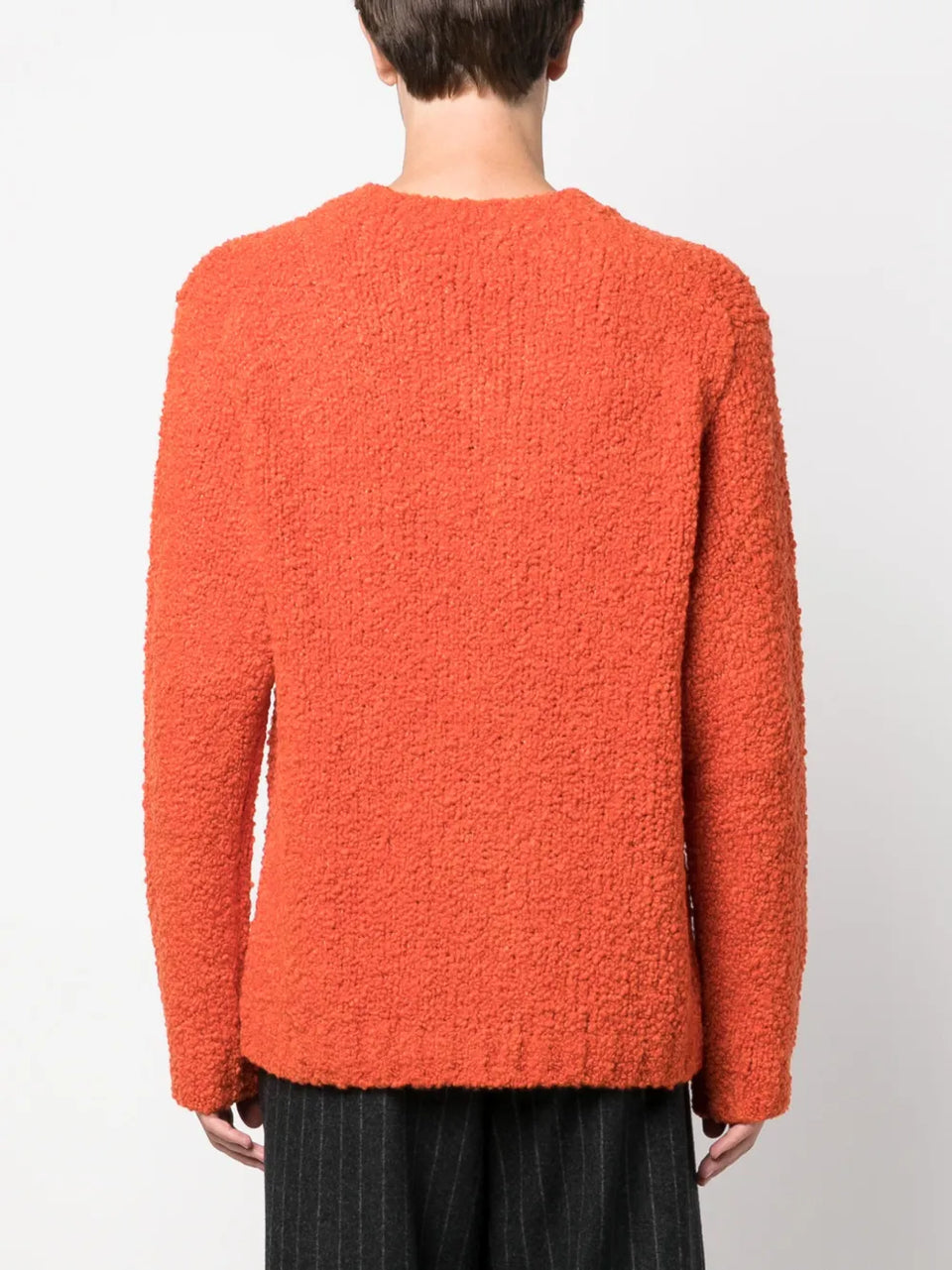 Aske fleece-texture jumper