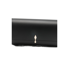 Wallet on Chain - Lamb Nappa Leather - Black