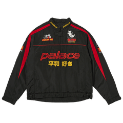 Palace Faster Jacket Black/Red