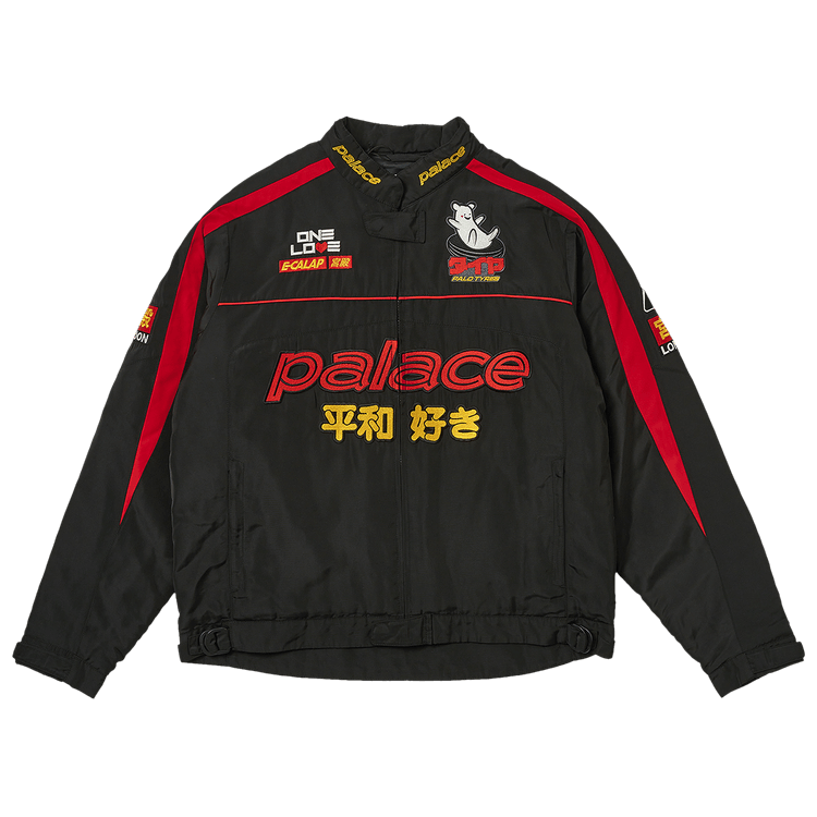 Palace Faster Jacket Black/Red