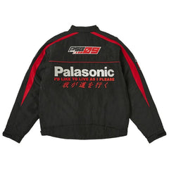 Palace Faster Jacket Black/Red
