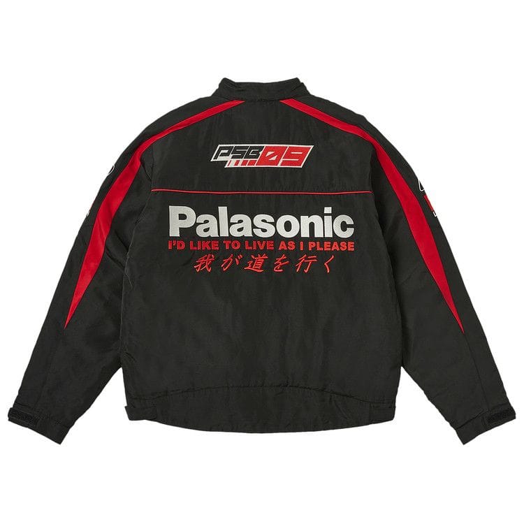 Palace Faster Jacket Black/Red