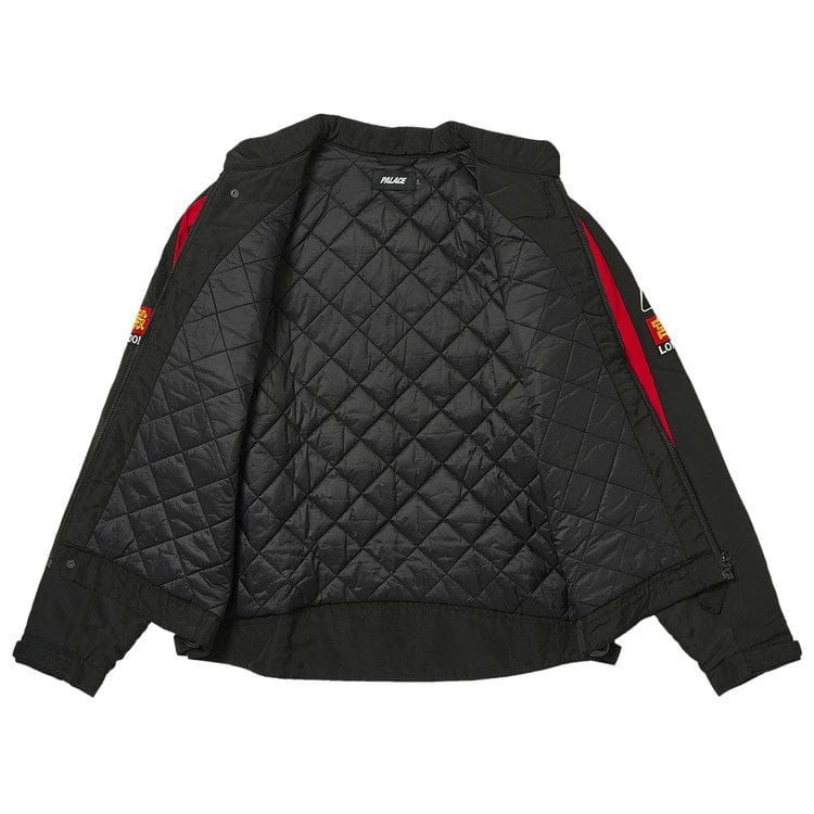 Palace Faster Jacket Black/Red