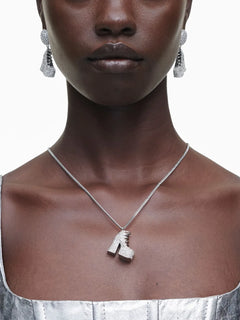 The Pavé Kiki boot necklace