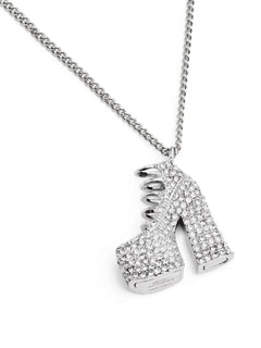 The Pavé Kiki boot necklace