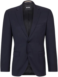 single-breasted fitted blazer