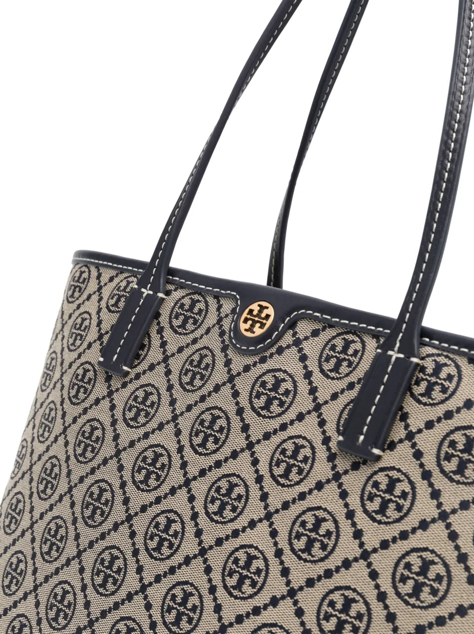 small T Monogram zip tote bag