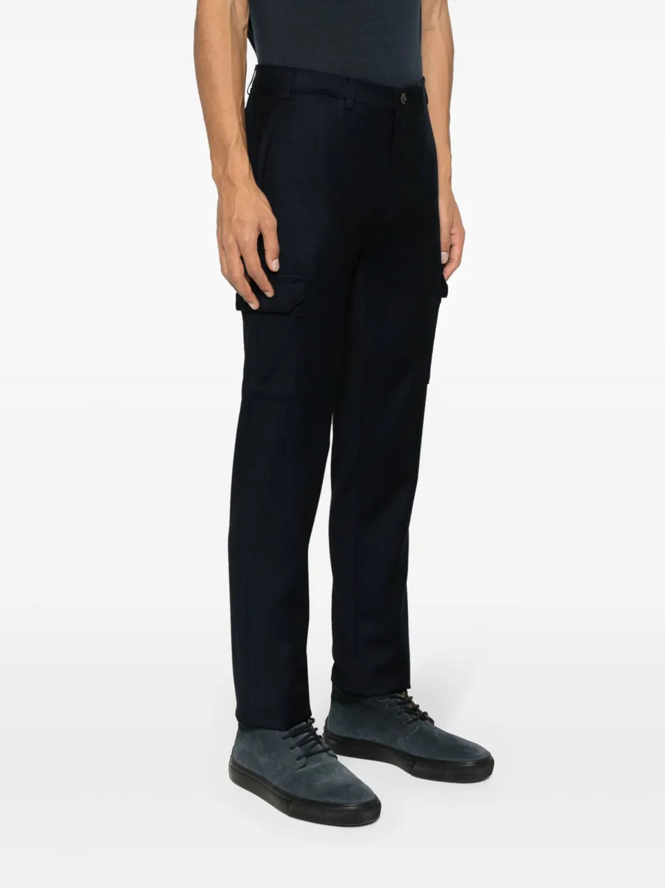 Wool Cargo Trousers
