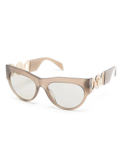Winged Medusa cat-eye frame sunglasses