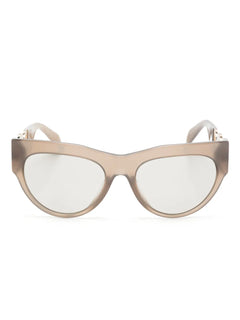 Winged Medusa cat-eye frame sunglasses